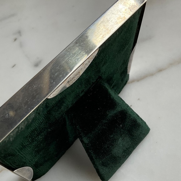 Vintage Sterling Silver Perpetual Desktop Calendar with original date cards - Picture 4 of 8